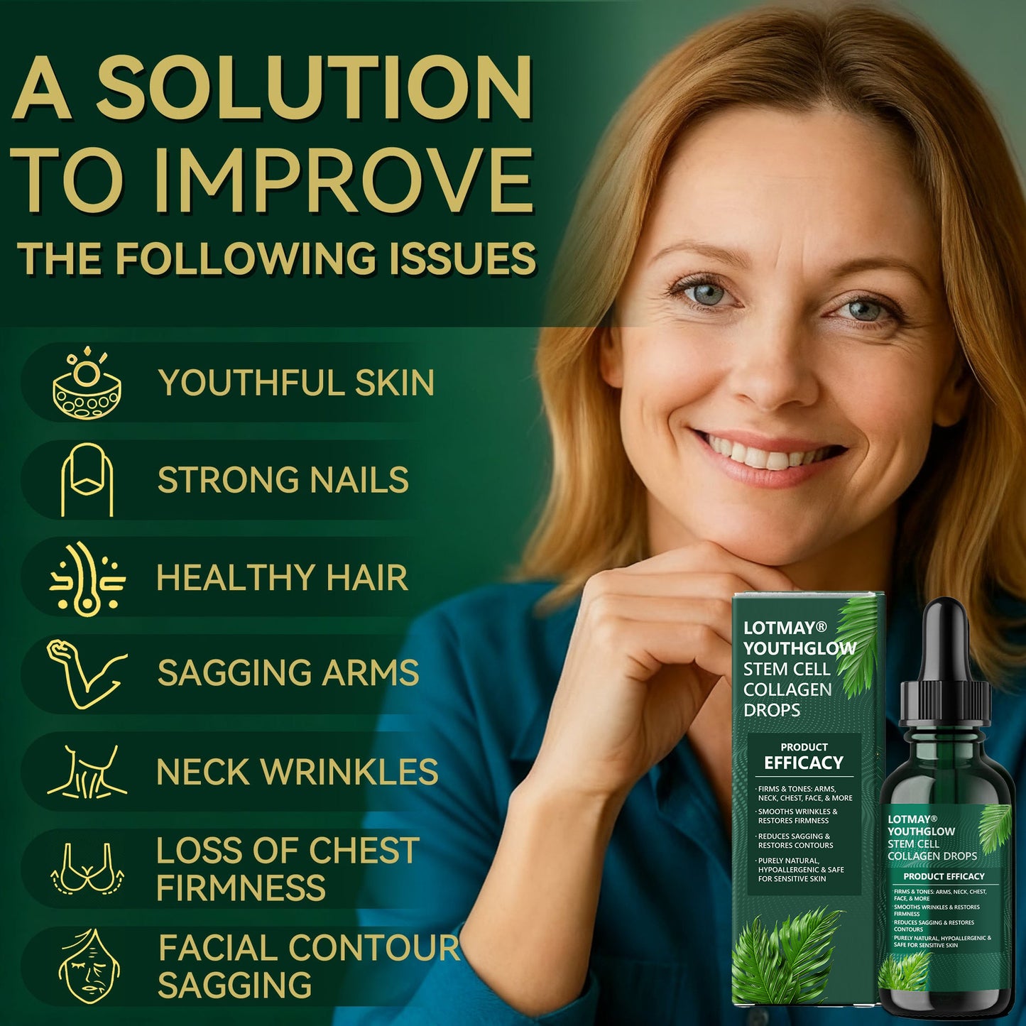 Exclusive Edition • Officially Authorised UK Release🔥|𝗟𝗼𝒕𝗺𝒂𝒚® 𝗬𝗼𝘂𝘁𝗵𝗚𝐥𝗼𝘄 𝗦𝘁𝗲𝗺 𝗖𝗲𝐥𝗹 𝗖𝗼𝗹𝐥𝗮𝗴𝗲𝗻 𝗗𝗿𝗼𝗽𝘀 💞 (𝑳𝒊𝒇𝒕 & 𝑭𝒊𝒓𝒎 𝑺𝒂𝒈𝒈𝒊𝒏𝒈 𝑺𝒌𝒊𝒏 & 𝑹𝒆𝒅𝒖𝒄𝒆 𝑾𝒓𝒊𝒏𝒌𝒍𝒆 𝑭𝒐𝒓𝒎𝒂𝒕𝒊𝒐𝒏)🔥🔥